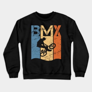 Bmx Bike For Motocross Sport Biking Fan Crewneck Sweatshirt